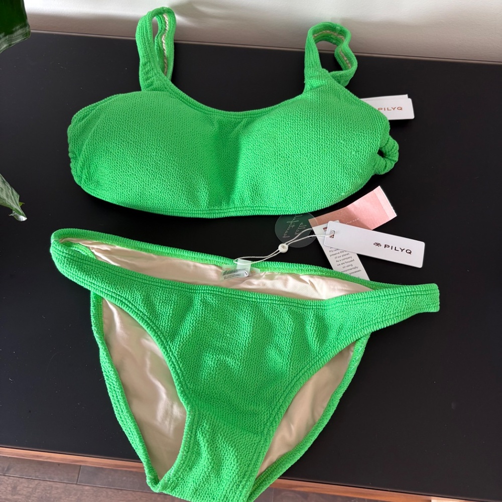 PQ swim bikini set Large NEW with tags- Large - NEW